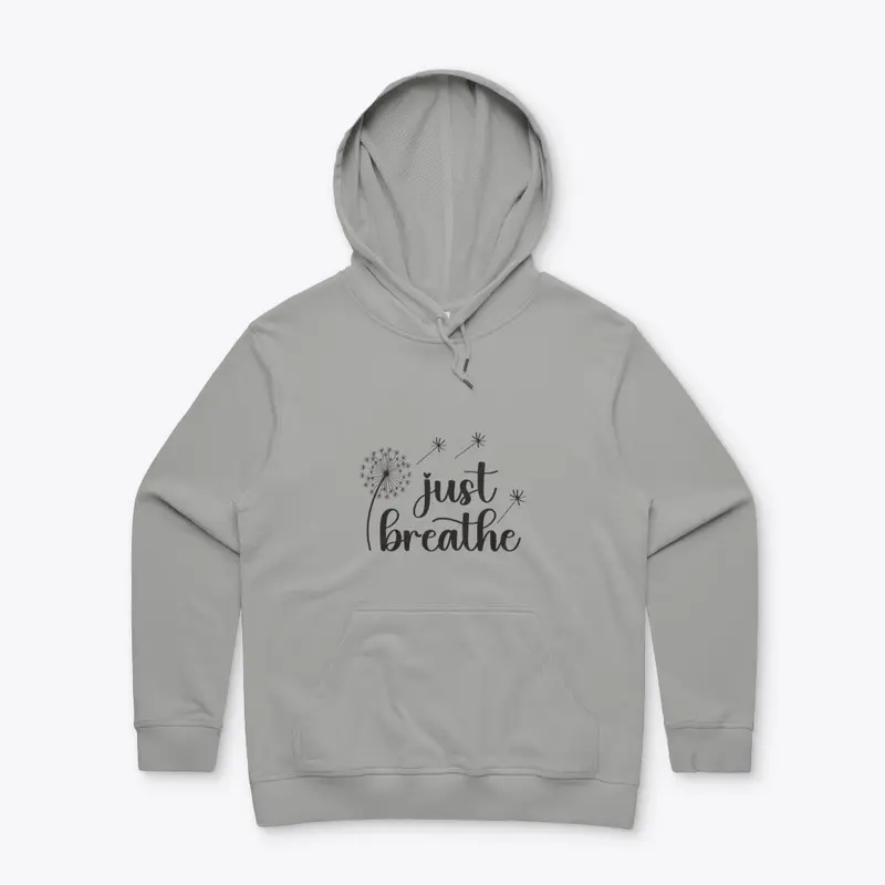 Just Breathe Women's Hoodie